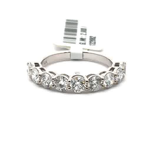 Diamond Eternity Band in White Gold
