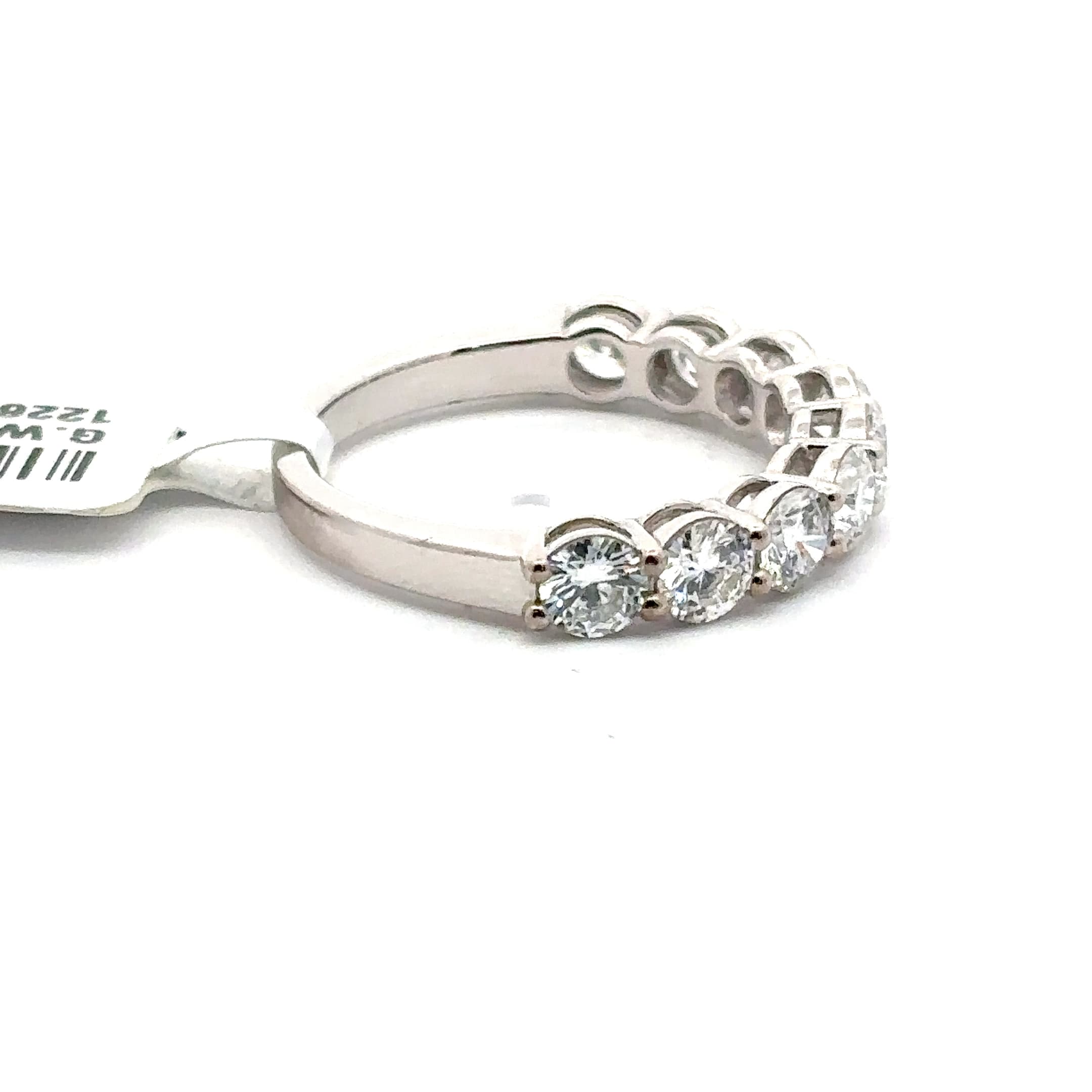 Diamond Eternity Band in White Gold 5