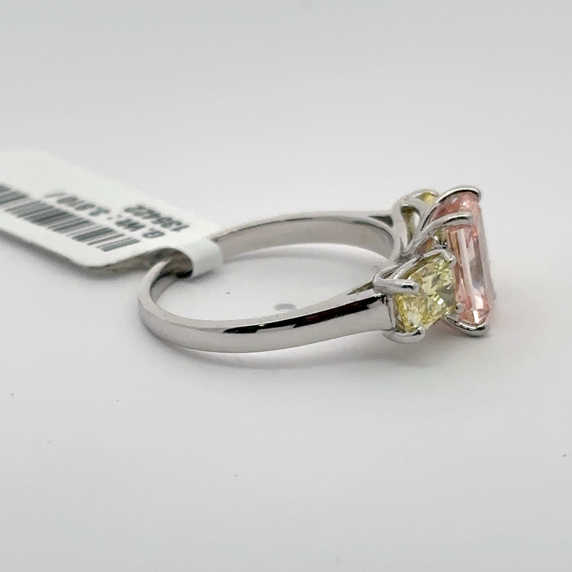 Multistone Ring with Radiant Cut Diamonds 5