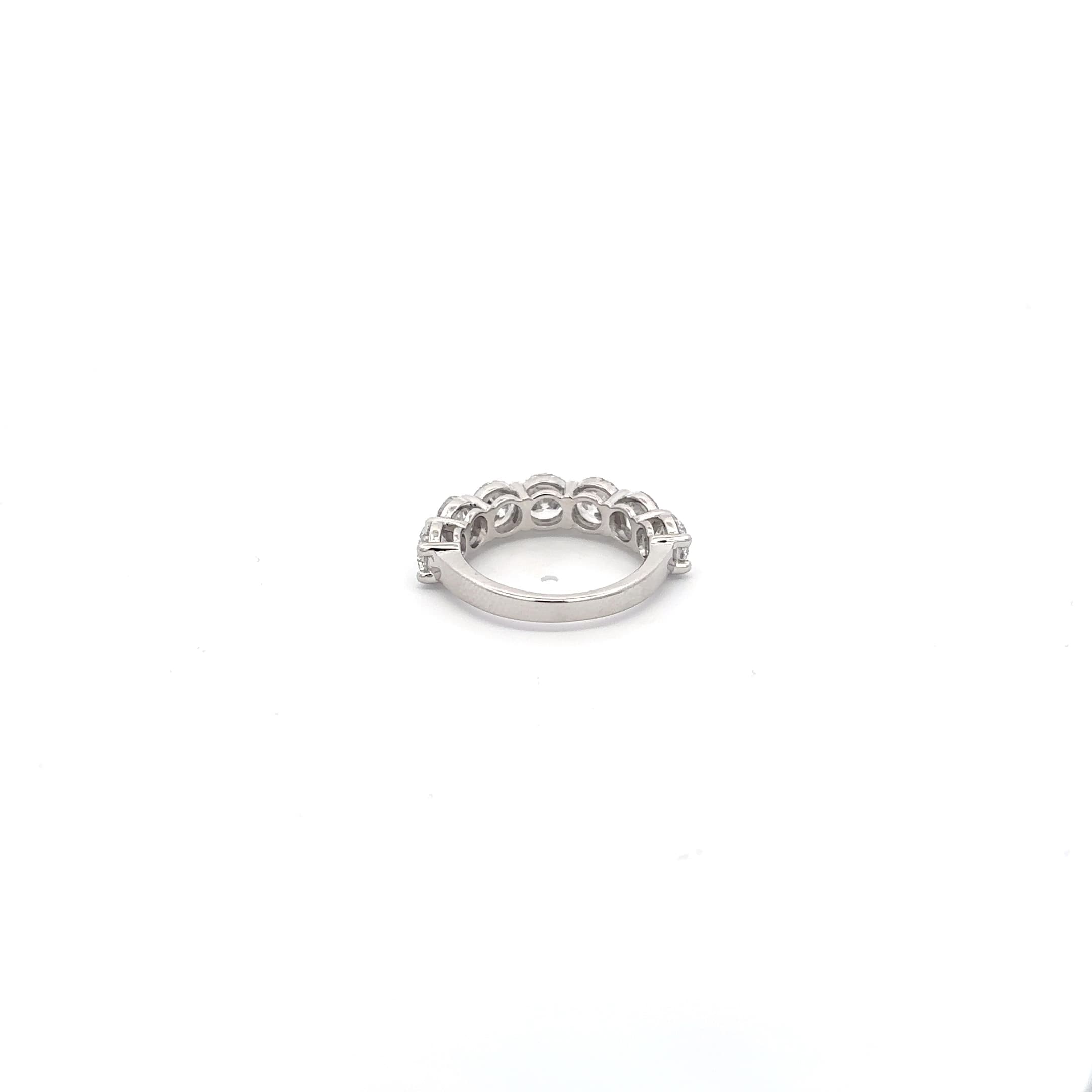 White Gold Diamond Eternity Ring with Brilliant Cut Diamonds 4