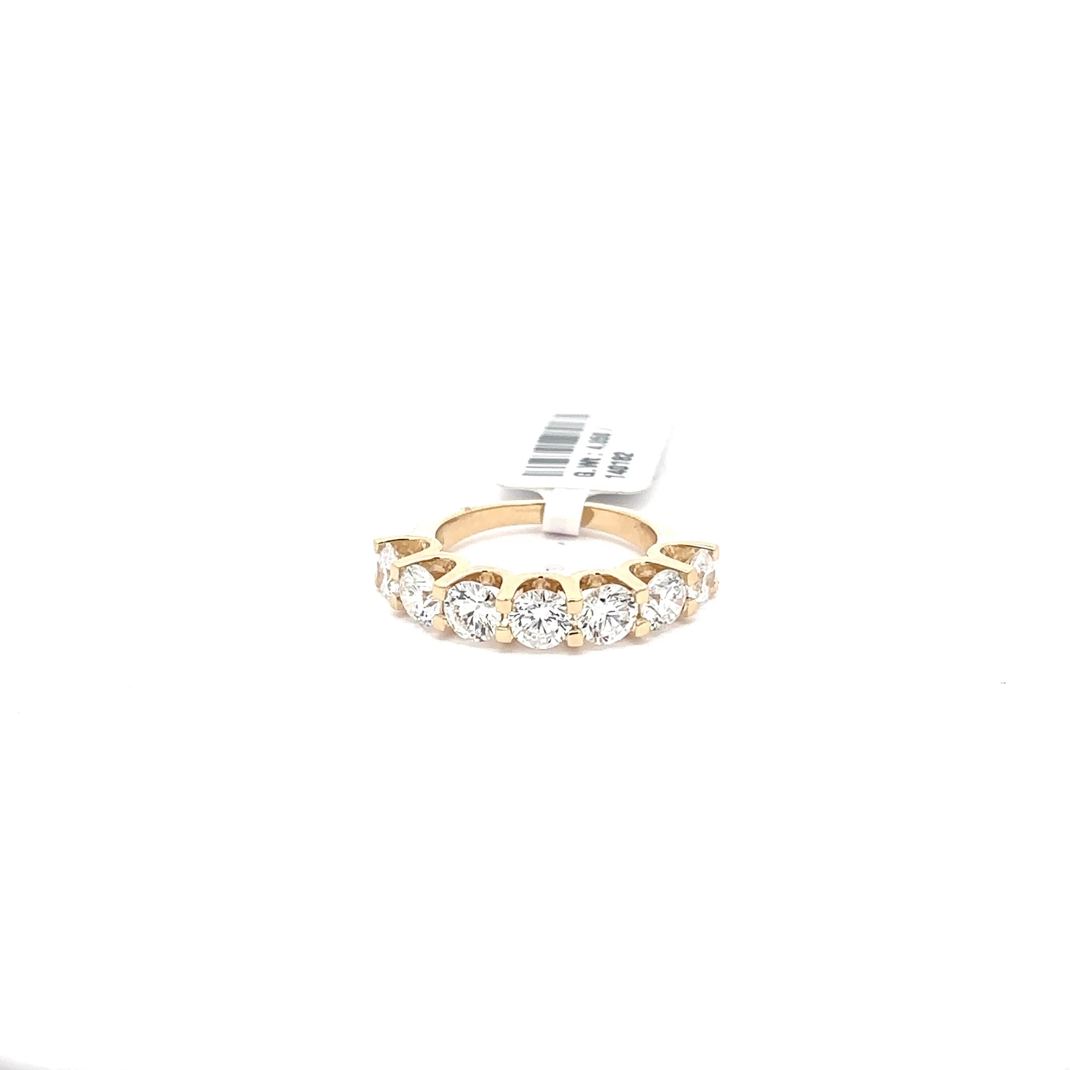Yellow Gold Diamond Eternity Ring 2
