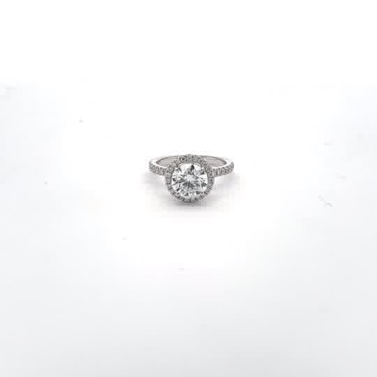 White Gold diamond ring