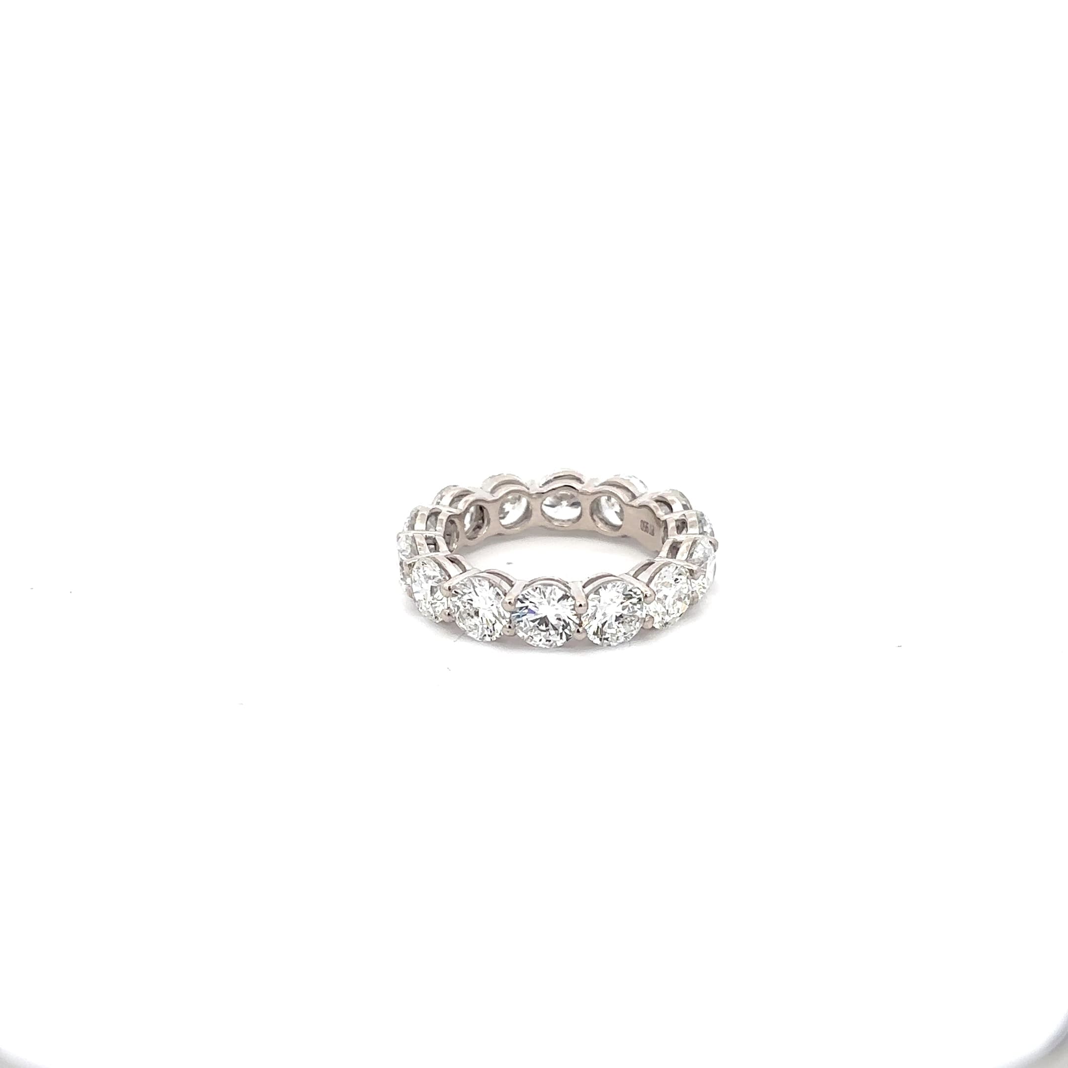 Eternity Ring with Round Brilliant Diamonds 5