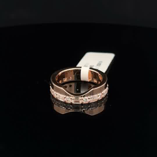 Rose Gold Diamond Eternity Ring